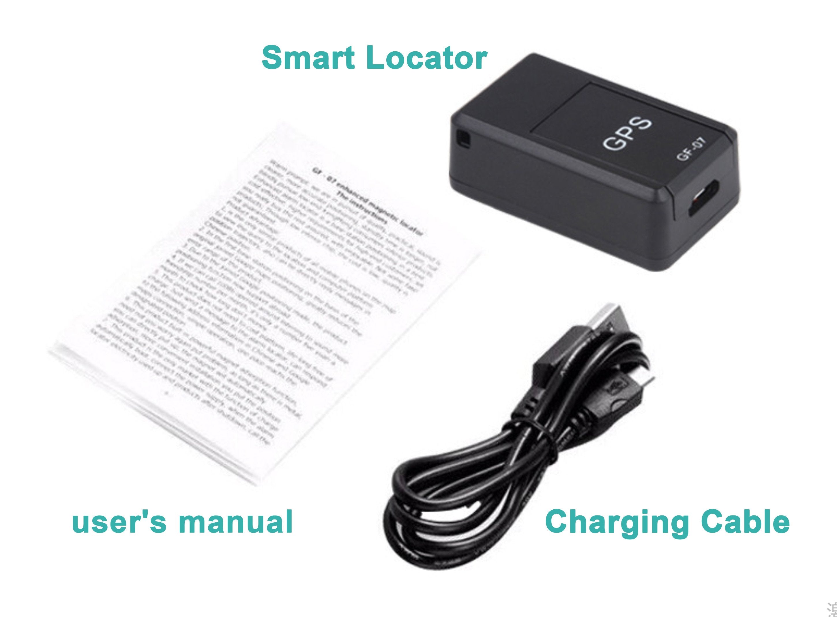 HOT SALE🔥 Magnetic Mini GPS Tracker - Car/Bike/Pets/Kids Safety (GF-07)