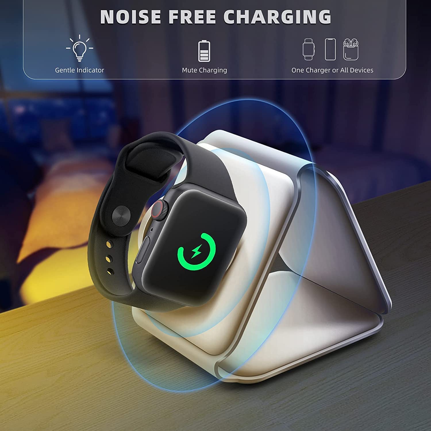 3 in 1 Foldable Magnetic Wireless Charging Station